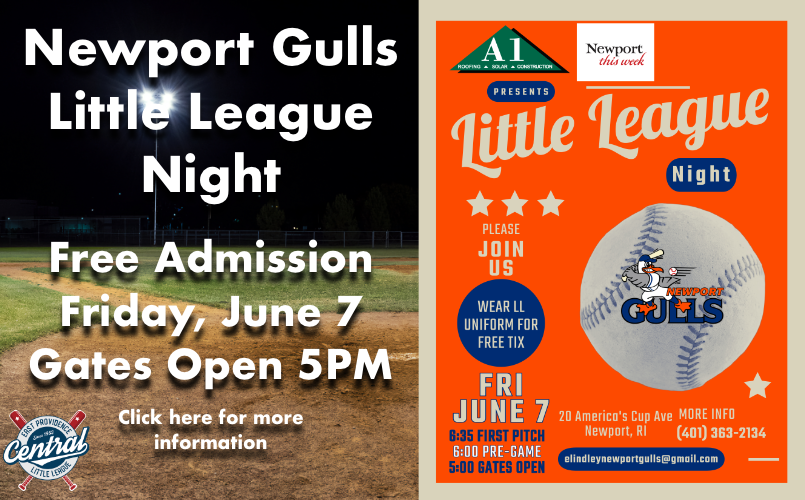 Newport Gulls Little League Night, June 7th
